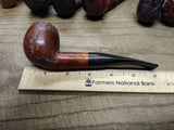 Vtg 754 Castagno Collection Briar Smoking Tobacco Pipe Apple Style Rustic Italy!