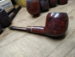 Vtg Imported Briar Smoking Tobacco Pipe Apple Style Saddle Stem 5.5 Inches!