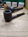 Vtg Carey Magic Inch Patented Briar Rustic Billiard Smoking Tobacco Pipe Nice!