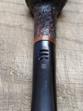 Vtg Carey Magic Inch Patented Briar Rustic Billiard Smoking Tobacco Pipe Nice!