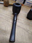 Vtg Carey Magic Inch Billiard Briar Rustic Smoking Tobacco Pipe Good Shape!