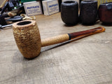 Vtg Missouri Meerschaum Corn Cob Smoking Tobacco Pipe 6 Inches Good Shape!