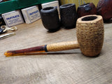Vtg Missouri Meerschaum Corn Cob Smoking Tobacco Pipe 6 Inches Good Shape!