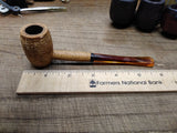 Vtg Missouri Meerschaum Corn Cob Smoking Tobacco Pipe 6 Inches Good Shape!