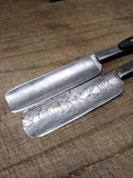 Vtg 2 Pc. Straight Razor Repair lot The Improved Eagle Razor Union Razor Cutlery