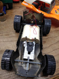 Vtg Taiyo Sand Dune Buggy P 48 Battery Bump N Go Car S.E.V. Marchal Tin Plastic