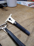 Vtg 3 Pc Razor Lot 2 x Schick 1 x Gillette Techmatic Cartridge Safety Razor Nice