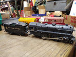 Vtg Marx O Gauge Train Set NYC 999 Locomotive Tender Side Dumping Car Cattle Car