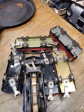 Vtg Marx O Gauge Train Set NYC 999 Locomotive Tender Side Dumping Car Cattle Car