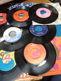 Vtg Huge 23 Pc 45 Record Lot Rod Stewart Eddie Rabbit Fleetwood Mac Journey ++