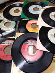 Vtg Huge 23 Pc 45 Record Lot Rod Stewart Eddie Rabbit Fleetwood Mac Journey ++