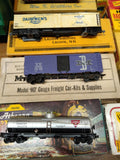 Vtg 11 Piece HO Scale Diesel Locomotive Train Car Lot Bachmann Walthers Laconia+