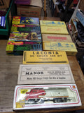 Vtg 11 Piece HO Scale Diesel Locomotive Train Car Lot Bachmann Walthers Laconia+