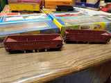 Vtg 10 Piece HO Scale Train Car Lot TM Train Miniature AHM Model Power Athearn