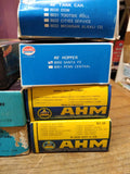 Vtg 10 Piece HO Scale Train Car Lot TM Train Miniature AHM Model Power Athearn
