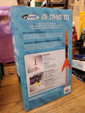 New Opened Box Estes Alpha III Model Rocket Launch Set #1427