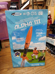 New Opened Box Estes Alpha III Model Rocket Launch Set #1427