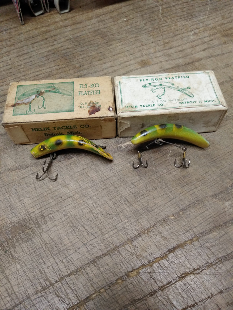 Helin Original Bass Vintage Fishing Lures for sale