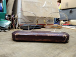 Vtg AO? 1/10 12K Gold Filled Wire Rim Half Frame Eye Glasses with Case Nice!