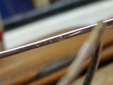 Vtg AO? 1/10 12K Gold Filled Wire Rim Half Frame Eye Glasses with Case Nice!