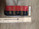 Vtg Antique 1914 17th Annual Assistant Clerk Field Day Montclair Academy Ribbon