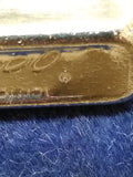 Vtg 1963 Zippo Brushed Chrome Cigarette Lighter Pat# 2517191 w/Original Insert