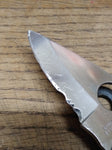 Vtg Spyderco G2 Stainless Steel Seki City Japan Semi Serrated Edge Folding Knife