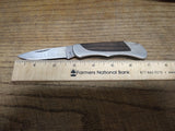 Vtg Edge Mark Silver Star 440 Stainless Steel 11 329 Folding Knife 3" Blade Japa