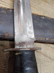 Vtg WW II  RH PAL 36 Fixed 6" Blade Combat Fighting Knife 11 Inches w/Sheath USA