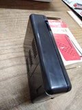 Vtg Sunny Japan Red Color AM Pocket Radio with Original Box Powers On!