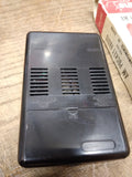 Vtg Sunny Japan Red Color AM Pocket Radio with Original Box Powers On!