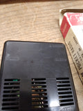 Vtg Sunny Japan Red Color AM Pocket Radio with Original Box Powers On!