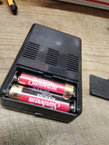 Vtg Sunny Japan Red Color AM Pocket Radio with Original Box Powers On!