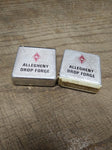 Vtg 2 Piece Park Ave Advertising Pocket Ruler tape Measure Allegheny