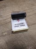 Vtg 2 Piece Park Ave Advertising Pocket Ruler tape Measure Allegheny