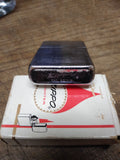 Vtg 1963 Zippo Brushed Chrome Cigarette Lighter 2517191 Orig Insert Papers Box!