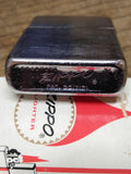 Vtg 1963 Zippo Brushed Chrome Cigarette Lighter 2517191 Orig Insert Papers Box!
