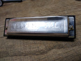 Hohner Pocket Pal Harmonica Key Of C 10 Hole Nice Tone Good Condition!