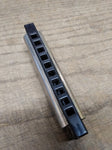 Hohner Pocket Pal Harmonica Key Of C 10 Hole Nice Tone Good Condition!