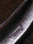 Vtg Designer Signed Crown Trifari Silver Tone Leaf Brooch Pin 3.25 In. Very Nice