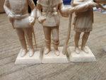 Vtg Marx Famous American Heroes Lot Gen Custer Buffalo Bill Kit Carson D Boone+
