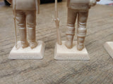 Vtg Marx Famous American Heroes Lot Gen Custer Buffalo Bill Kit Carson D Boone+
