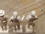 Vtg Marx Famous American Heroes Lot Gen Custer Buffalo Bill Kit Carson D Boone+