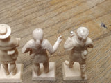 Vtg Marx Famous American Heroes Lot Gen Custer Buffalo Bill Kit Carson D Boone+