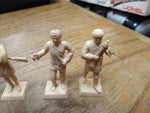 Vtg Marx Famous American Heroes Lot Gen Custer Buffalo Bill Kit Carson D Boone+