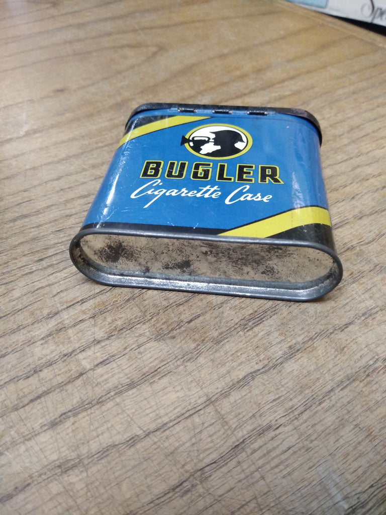 bugler cigarette tobacco tin Vtg Bugler Cigarette Case Tobacco Tin Brown & Williamson Louisville KY – cyclewarehouse.online bugler cigarette tobacco tin Vtg Bugler Cigarette Case Tobacco Tin Brown & Williamson Louisville KY – cyclewarehouse.online
