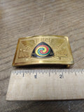 Vtg 1959 AMA American Motorcyclist Assoc Gypsy Tour Belt Buckle in Great Shape!