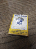 Vtg NOS Royal Knight Prophylactics Package Of 2 Allied Latex Sales Co New York
