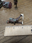 Vtg Manoil? Authenticast Metal Lead WWI Toy Infantry Walking Soldier Nice Shape!