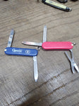 Vtg 2 Pc Victorinox and China Cipro Aptech Multi Function Folding Pocket Knives